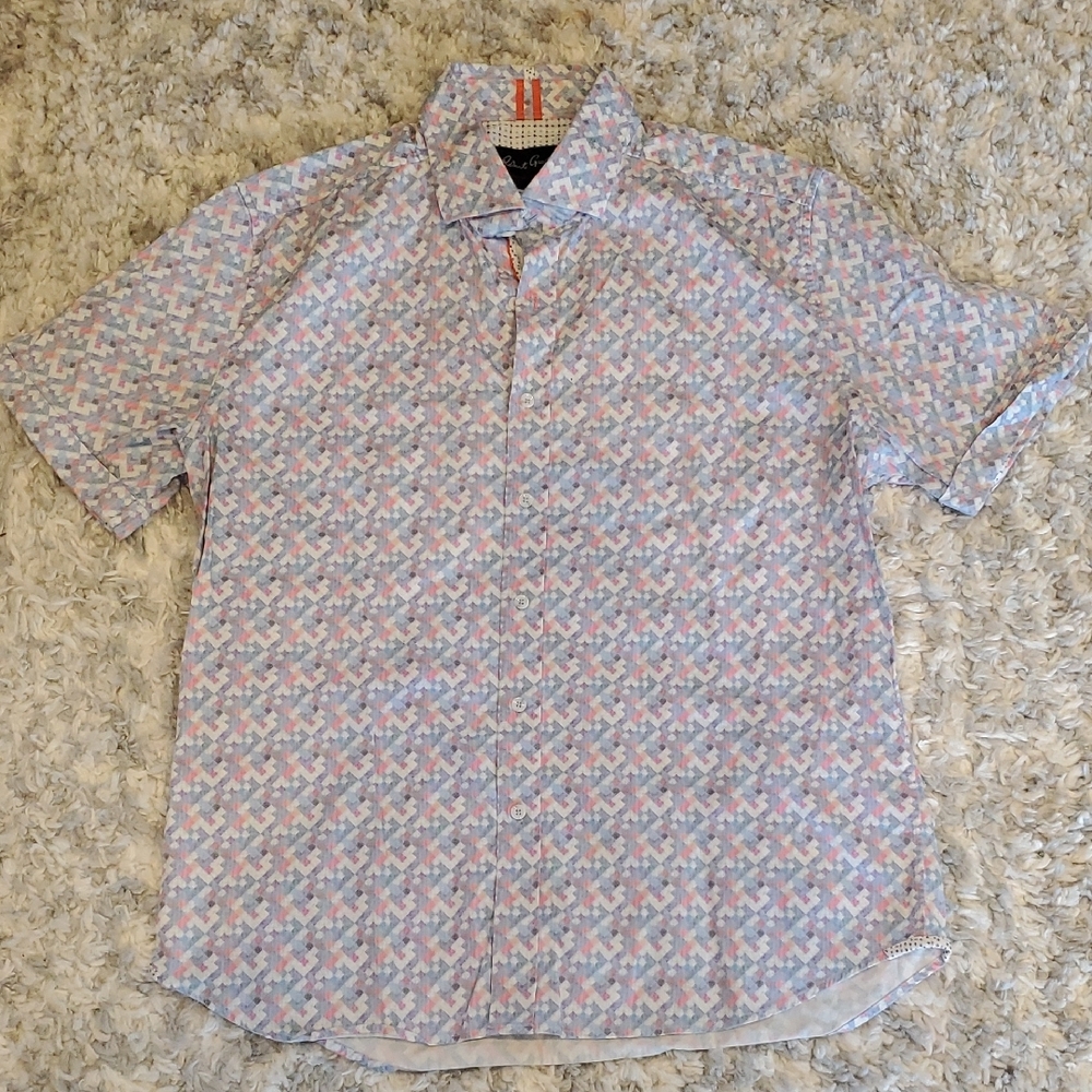 Men's Multicolor Patterned Shirt